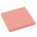 Блок самоклеящийся (стикеры), BRAUBERG, НЕОНОВЫЙ, 76х76 мм, 90 листов, розовый