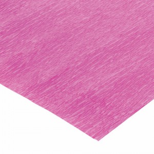 Бумага гофрированная/креповая, 32 г/м2, 50х250 см, розовая, в рулоне, BRAUBERG