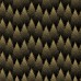 Бумага упаковочная новогодняя 70х100 см ЗОЛОТАЯ СКАЗКА "Black&Gold", 5 дизайнов, 70 г/м2