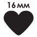 Дырокол фигурный "Сердце", диаметр вырезной фигуры 16 мм, ОСТРОВ СОКРОВИЩ