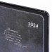 Ежедневник датированный 2024 А5 138x213 мм BRAUBERG "Vista", под кожу твердый, Venice