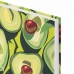 Ежедневник недатированный А5 (145х215 мм), ламинированная обложка с фольгой, 128 л., STAFF, "Avocado