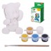 ФИГУРКА ИЗ ГИПСА с красками и кистью для росписи, ассорти, BRAUBERG KIDS