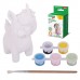 ФИГУРКА ИЗ ГИПСА с красками и кистью для росписи, ассорти, BRAUBERG KIDS