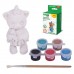 ФИГУРКА ИЗ ГИПСА с красками и кистью для росписи, ассорти, BRAUBERG KIDS
