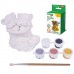 ФИГУРКА ИЗ ГИПСА с красками и кистью для росписи, ассорти, BRAUBERG KIDS