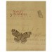 Фотоальбом BRAUBERG "Бабочка, крафт" на 200 фото 10х15 см, твердая обложка, термосварка