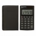 Калькулятор карманный BRAUBERG PK-408-BK (97x56 мм), 8 разрядов, двойное питание, ЧЕРНЫЙ