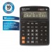 Калькулятор настольный BRAUBERG EXTRA-14-BK (206x155 мм), 14 разрядов, двойное питание, ЧЕРНЫЙ