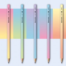Карандаш чернографитный BRAUBERG "SOFT PASTEL", 1 шт., HB, корпус ассорти Карандаш чернографитный BRAUBERG "SOFT PASTEL", 1 шт., HB, корпус ассорти