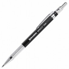 Карандаш механический цанговый 2 мм, HB, BRAUBERG "METALLIC X-20", металлические детали Карандаш механический цанговый 2 мм, HB, BRAUBERG "METALLIC X-20", металлические детали