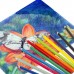 Карандаши цветные акварельные BRAUBERG PREMIUM AQUARELLE, 12 цветов, грифель мягкий 4 мм
