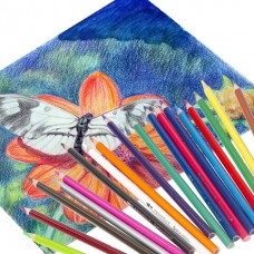 Карандаши цветные акварельные BRAUBERG PREMIUM AQUARELLE, 18 цветов, грифель мягкий 4 мм Карандаши цветные акварельные BRAUBERG PREMIUM AQUARELLE, 18 цветов, грифель мягкий 4 мм