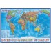 Карта "Мир" политическая Globen, 1:32млн., 1010*700мм, интерактивная