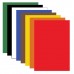 Картон цветной А4 немелованный (матовый), 8 листов 8 цветов, в пакете, ПИФАГОР, 200х283 мм