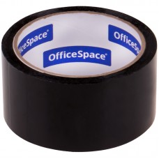 Клейкая лента упаковочная OfficeSpace, 48мм*40м, 45мкм, черная