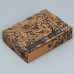 Коробка складная крафтовая «Дарите Счастье», 21 × 15 × 5 см
