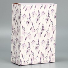 Коробка складная «Лаванда», 16 × 23 × 7.5 см