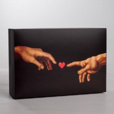 Коробка складная «LOVE», 16 × 23 × 7.5 см