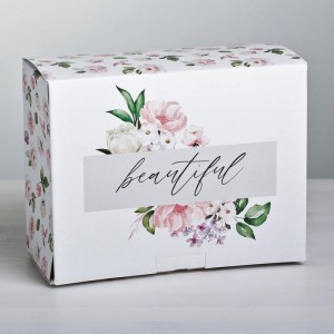 Коробка‒пенал «Beautiful», 30 × 23 × 12 см