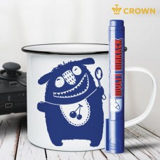 Маркер перманентный (нестираемый) CROWN "Multi Marker", СИНИЙ, круглый наконечник, 3 мм, CPM-800 Маркер перманентный (нестираемый) CROWN "Multi Marker", СИНИЙ, круглый наконечник, 3 мм, CPM-800