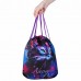 Мешок для обуви BRAUBERG PREMIUM, карман, подкладка, светоотражайка, 43х33 см, "Neon cat"