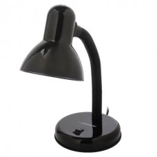 Настольная лампа-светильник SONNEN OU-203, на подставке, цоколь Е27, черный