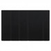 Настольная подставка СТАММ "Каскад", пластиковая, черная