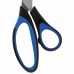 Ножницы BRAUBERG "Office-Expert", 216 мм, резиновые вставки, сине-черные, 3-х сторонняя заточка