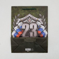Пакет ламинированный вертикальный «Настоящий Защитник!», MS 18 × 23 × 10 см Пакет ламинированный вертикальный «Настоящий Защитник!», MS 18 × 23 × 10 см