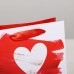 Пакет подарочный ламинированный горизонтальный Love, S 15 x 12 × 5,5 см