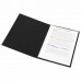 Папка-планшет STAFF "EVERYDAY", А4 (230х314 мм), с прижимом и крышкой, картон/бумвинил черная