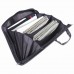 Папка-портфель пластиковая BRAUBERG А4+ (375х305х60 мм), 4 отделения, 2 кармана, серая
