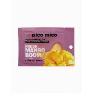 Патчи для области вокруг глаз Fresh mango boom, 1 пара, гидрогелевые с коллагеном и экстрактом манго, PICO MICO ЧЗ