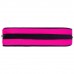 Пенал-косметичка BRAUBERG овальный, полиэстер, "Pink", 22х9х5 см