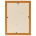 Рамка деревянная (МДФ) 15*21см, OfficeSpace, №1, акриловое небьющееся стекло, янтарь