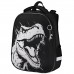 Ранец BRAUBERG SHINY, 2 отделения, с брелком, Scary dino, СВЕТЯЩИЙСЯ РИСУНОК, 38х28х14 см
