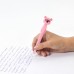 Ручка фигурная шариковая ЮНЛАНДИЯ "Мишка", мягкий силиконовый корпус, ассорти, СИНЯЯ, пишущий узел 0,7 мм