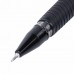 Ручка гелевая с грипом PENSAN "Soft Gel Fine", ЧЕРНАЯ, игольчатый узел 0,5 мм, линия 0,4 мм