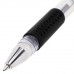 Ручка гелевая с грипом STAFF, ЧЕРНАЯ, корпус прозрачный, узел 0,5 мм, линия письма 0,35 мм