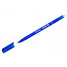 Ручка гелевая стираемая Berlingo "Apex E", синяя, 0,5мм, трехгранная
