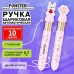 Ручка многоцветная с топпером шариковая автоматическая 10 ЦВЕТОВ FUNSTER (ФАНСТЕР) "WOW", ассорти, узел 0,7 мм, линия 0,35 мм