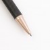 Ручка пластик «Лучшему учителю», матовая, синяя паста, фурнитура розовое золото, пластик, 1.0 мм