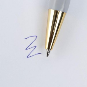 Ручка пластик «С 23 февраля», с тиснением на корпусе, синяя паста, 0,7 мм