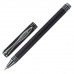 Ручка подарочная шариковая BRAUBERG Magneto, СИНЯЯ, корпус черный с хромированными деталями, линия письма 0,5 мм