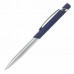 Ручка подарочная шариковая BRAUBERG Ottava, СИНЯЯ, корпус серебристый с синим, линия письма 0,5 мм