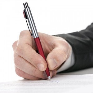 Ручка подарочная шариковая BRAUBERG "Cornetto", СИНЯЯ, корпус серебристый с бордовым, линия письма 0,5 мм