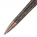 Ручка подарочная шариковая GALANT "COLLAGE", корпус черный/металлический, детали розовое золото, узел 0,7 мм, синяя