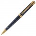 Ручка подарочная шариковая GALANT "TRAFORO", корпус синий, детали золотистые, узел 0,7 мм, синяя