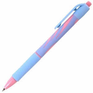 Ручка шариковая автоматическая BRAUBERG ULTRA-RT PASTEL, СИНЯЯ, 0,7 мм, линия 0,35 мм